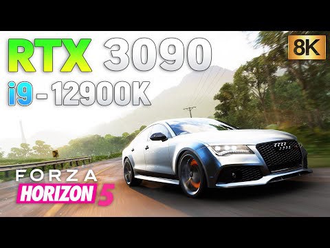 Forza Horizon 5 8K: RTX 3090 + i9 12900K