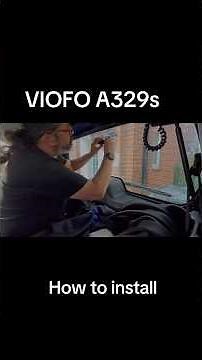 How to Install Viofo A329s Dashcam #viofo #dashcam #dashcaminstallation