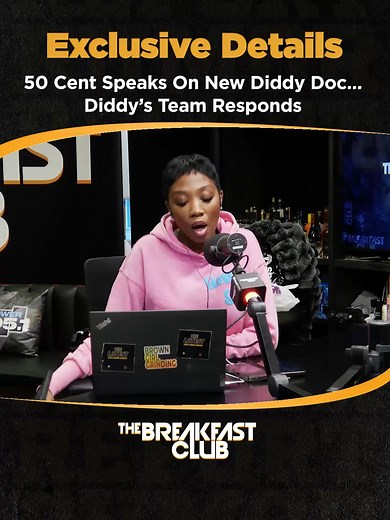 50 Cent opens up about the new Diddy documentary 'Sean Combs: The Reckoning' set to be released tomorrow 👀! Tap into the latest with @lorenlorosa_iconic