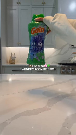 12K views · 220 reactions | laundry room restock in our new home! 狀﫧罹 dryer comes this week & we’re all set! 殺 #asmr #restock #asmrsounds #satisfying #laundry #restocked #aesthetic #organizedhome #organized | Juli Jeysa Kite | Facebook