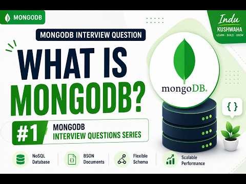 MongoDB Interview Questions #1 | What is MongoDB?