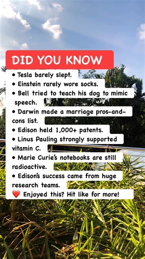 196K views · 2.4K reactions | 易 Strange Facts About Genius Minds 勞 #HistoryFacts #GeniusLife #FunKnowledge | Riddle Me This | Facebook