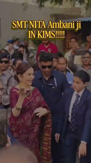 Neeta Ambani in Odisha KIMS