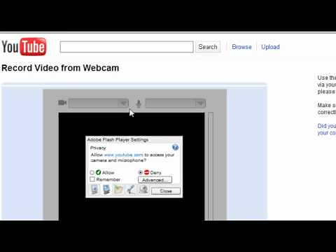 Grabar video para youtube utilizando tu camaraweb o webcam, computacion basica