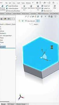 How To Create Nut Solidwork Tutorial ?