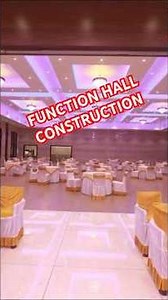 Function Hall construction company call 9246372692 #functionhall #construction #civilconstruction