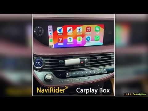 Linux Wireless Carplay Decoder Box For Lexus LS500H 20182022 Multimedia Player Head Unit Android Au