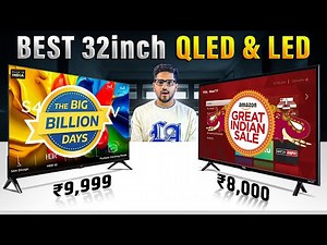 Best 32 inch LED & QLED TV ✨Amazon Great Indian Festival & Flipkart Big Billion Days Sale Deals ✨
