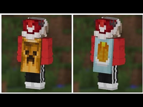 COMMENT AVOIR UNE CAPE SUR MCPE (gratuitement) - Minecraft Bedrock
