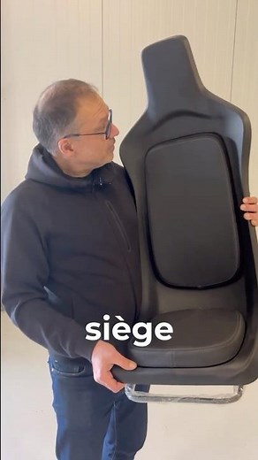 Après le châssis et la roue, voici le siège de notre future ipop ! À bientôt ! 🤝