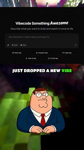 Peter Griffin (Coding Expert) on Instagram: "🚀 Build your dream app in minutes, not months! No coding, no hassle—just describe what you want and let the AI handle the rest. 📱💡 Whether it's an Instagram clone or a powerful business tool, this next-gen vibe coding platform has you covered with advanced backend tweaks and support for iOS and Android apps. Empower your creativity and launch like a pro! 🌟🔥 --- 🔥 Hashtags: #vibecode #aiapps #nocode #appbuilder #mobileapps #backenddevelopment #co