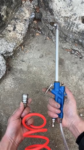 Multi-functional pneumatic dual-purpose cleaning and dust removal gun | Hardware tools