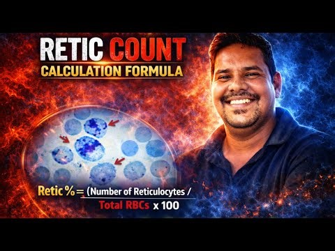 Reticulocyte count calculation formula