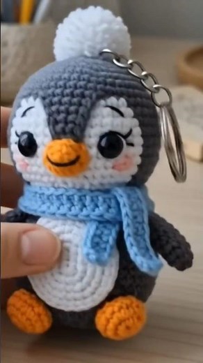 🐧 Crochet Penguin Tutorial#crochet #crochetpenguin #amigurumi #amigurumitoy