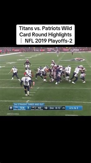 Titans vs. Patriots Wild Card Round Highlights ｜ NFL 2019 Playoffs-2
