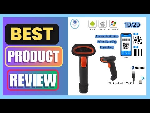 Best Handheld 1D/2D 2.4G+Wireless Barcode Scanner