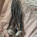 French Curl Braiding Hair Crochet Braids 8 Inch Pre Looped Goddess Box Braids Crochet Hair with Curly Ends Short Crochet Hair for Black Women (Burgundy)