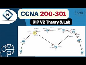 Free CCNA (NEW) | RIP V2 Theory & Lab | Day 32 | CCNA 200-301 Complete Course