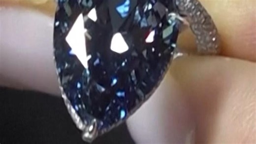 'Mellon Blue' diamond sells for $25.6 million at auction