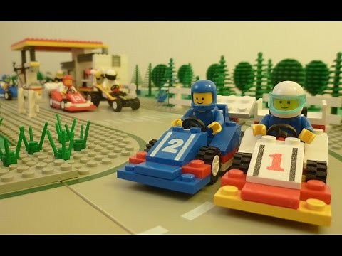 Lego Car Chase Stop Motion