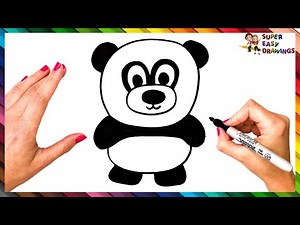How To Draw A Panda Step By Step 🐼 Panda Drawing Easy