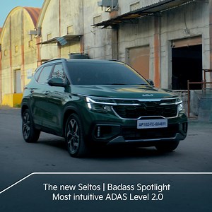When confidence is backed by cutting-edge technology, a Badass arrives. Rediscover safety with Advanced Driver Assistance System (ADAS) comprising 17 Autonomous Level 2 features that enable a safer, more intuitive, and rewarding driving experience. Pre-book #TheNewSeltos now: https://bit.ly/3K5ewTV #Kia #KiaIndia #Seltos #TheNewSeltos #KiaSeltos #Badass #TheBadassReborn #ADASLevel2 #ADAS #BadassByDesign #TheNextFromKia #MovementThatInspires | Kia India