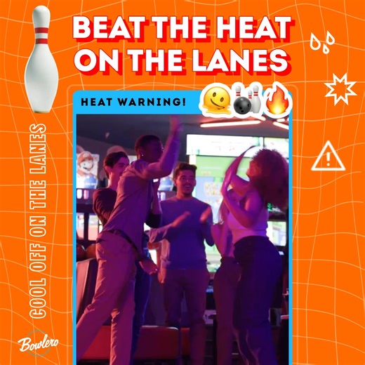 When the forecast flops, Bowlero delivers. Bowling, food, and games—all under one roof. | Bowlero