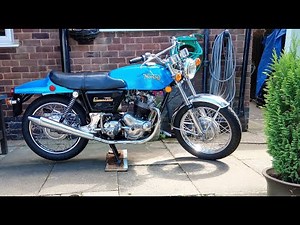 NORTON COMMANDO FASTBACK RIDE OUT.