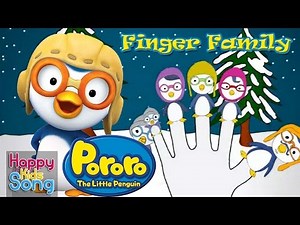 PORORO Finger Family | Happy Kids Song