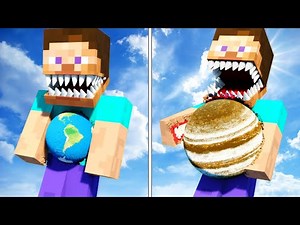 Mini To Big PLANETS vs MONSTER STEVE! | Experiments in Teardown