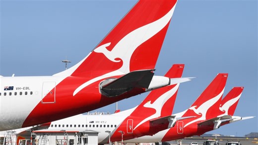 Qantas shows new Airbus A350 aircraft