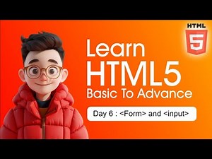 Form and Input tags in Html | Learn HTML5 from basic to advanced #learnhtml
