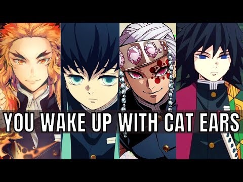 You wake up with cat ears - Demon slayer x listener asmr