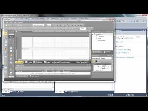 WinForms Reports - Creating and Updating to an MDI Reports Designer