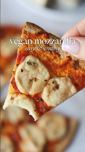Homemade Vegan Mozzarella