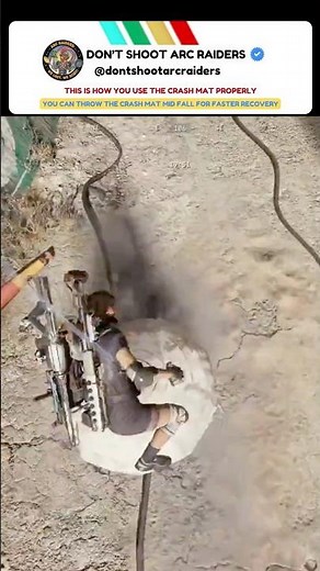 This is how to use the Crash Mat Properly - Mid Fall | ARC Raiders Riven Tides Update New Items