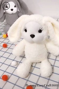 74K views · 1.7K reactions | Cute stuffed animals made from socks and cotton | Easy Craft | Facebook