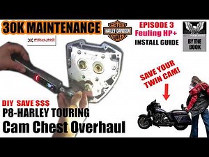 Feuling HP+ Cam Plate Oil Pump and Lifters Install EP 3 Harley Twin Cam Step by Step