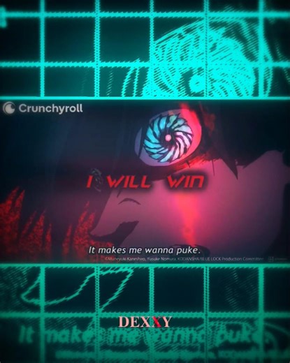 part 2. can't make a streamable. #bluelock #animeedit #animegif #bluelockedit #rin