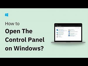 How to Open Control Panel on Windows 11