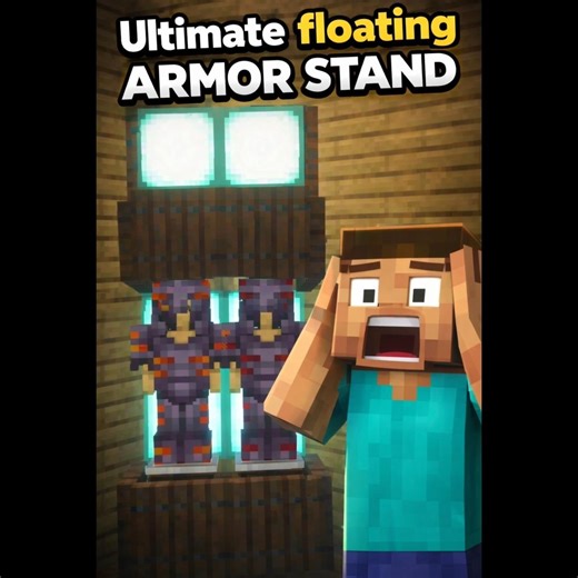 You NEED This Insane Armor Display in YourMinecraft World! 🤯 #ytshorts