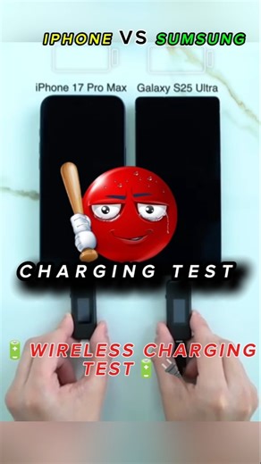 🔋🔌IPHONE 17 PRO MAX VS SUMSUNG GALAXY S25 ULTRA🔋⚡ULIMITTED CHARGING TEST!!