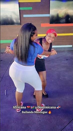Bailando Merengue 🇩🇴🔥 Chambonea Omega El Fuerte - African Dominican