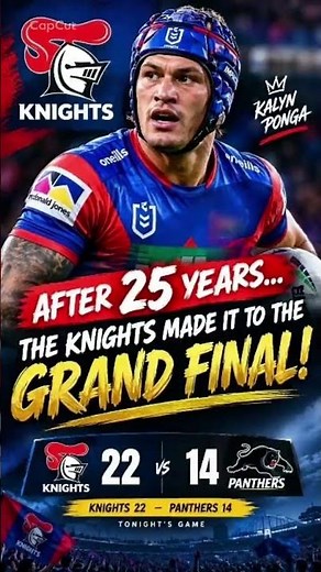 KNIGHTS WIN IT AT THE DEATH! 😱🔥 | Last-Minute Try vs Panthers