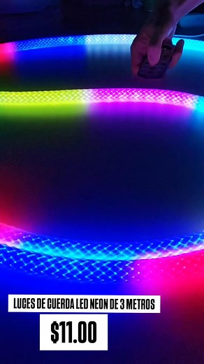 4.9K views · 21 reactions | NUEVAS LUCES LED NEON TRENZADAS RGBIC...