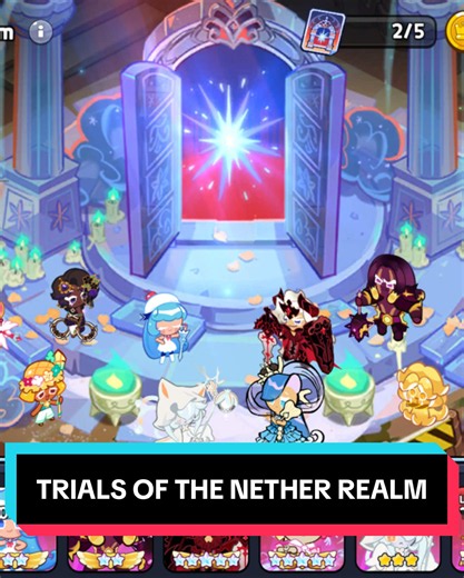 TRIALS OF THE NETHER REALM - 3 TEAMS #cookierunkingdom #crk #cookierun | Cookie Run: Kingdom
