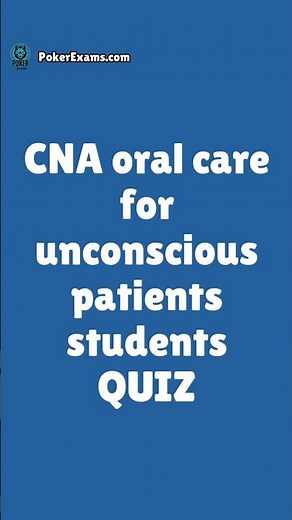 🦷 CNA Oral Care for Unconscious Patients | Step-by-Step Guide #CNA #NursingStudent #PatientCare