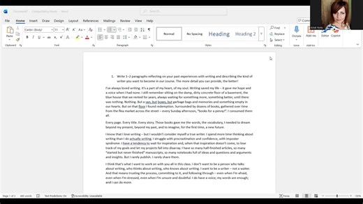 ENGL 131 Unit 1 Individual Discussion Board Walkthrough