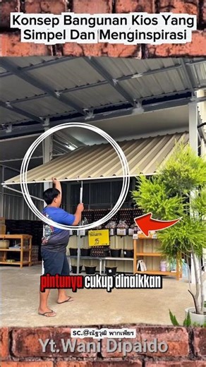 Simple and Inspiring Kiosk Construction Concept‼️ #work #construction