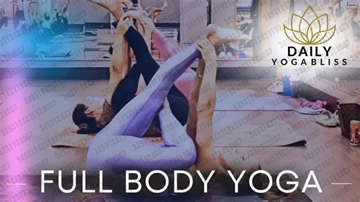 2026.01.11 【DailyYogaBliss】60分钟居家瑜伽流程 从入门到高级｜全身锻炼、体式、灵活性与减脂